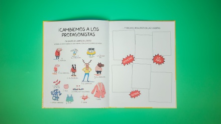 El lobo en calzoncillos. Cuaderno de actividades y juegos absurdos.