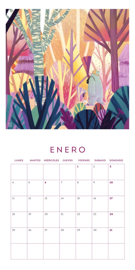 Calendario Esther Gili