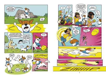 Cómics de ciencia. Perros. De predador a protector