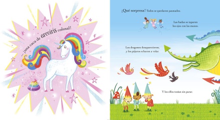 La unicornio y la caca de arcoíris