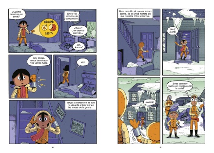 Cómics de ciencia. Volcanes: fuego y vida