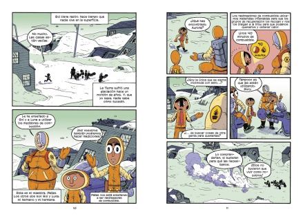 Cómics de ciencia. Volcanes: fuego y vida