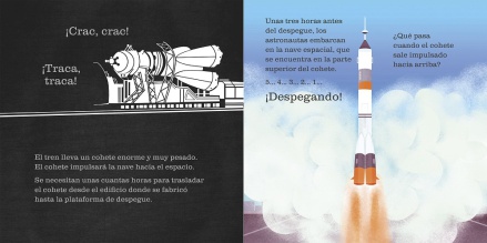 En la estación espacial. Un libro para iluminar