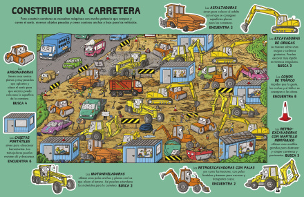 ¿Dónde está la excavadora?