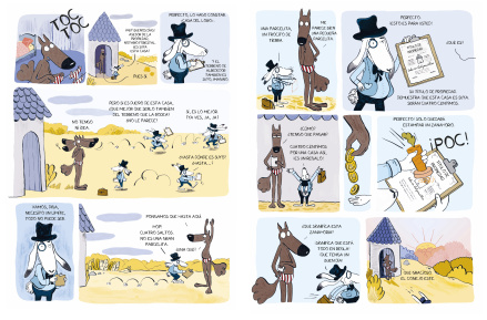 El lobo en calzoncillos 9. Las parcelitas del conejo