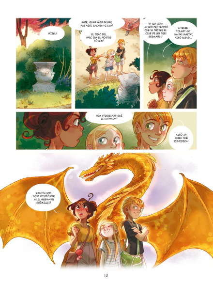 Les germanes Grémillet 7. El drac daurat