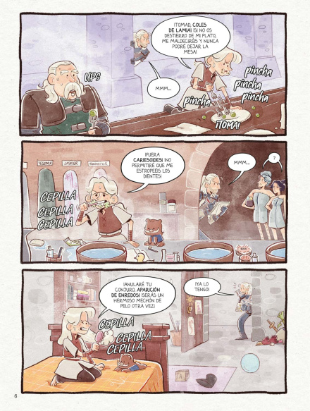 The witcher en pequeñito