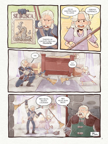 The witcher en pequeñito