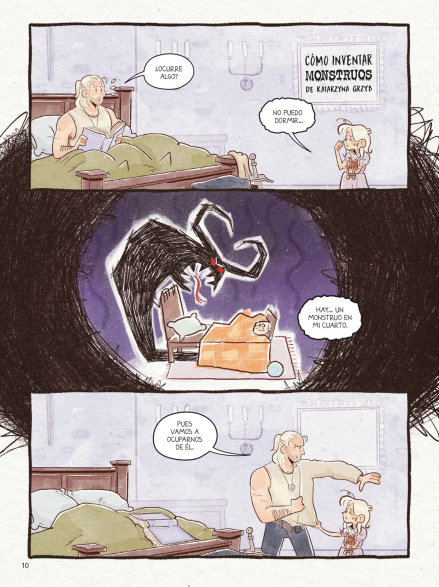 The witcher en pequeñito