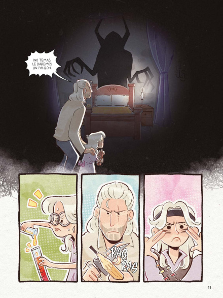 The witcher en pequeñito