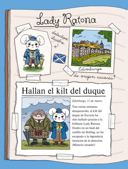 Las investigaciones de Lady Ratona y Jimmy Tigrillo: Misterios en Finisterre