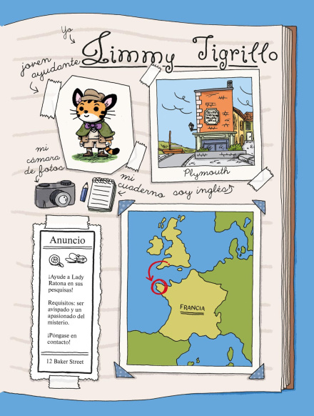 Las investigaciones de Lady Ratona y Jimmy Tigrillo: Misterios en Finisterre
